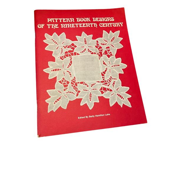 Pattern Book Designs of the 19th Century EMBROIDERY Needlepoint APPLIQUE VTG - Picture 1 of 6